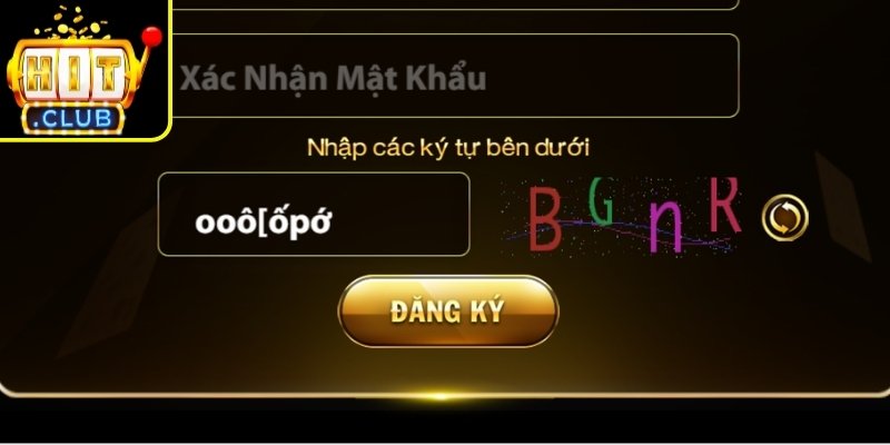 Xác nhận đăng ký Hitclub