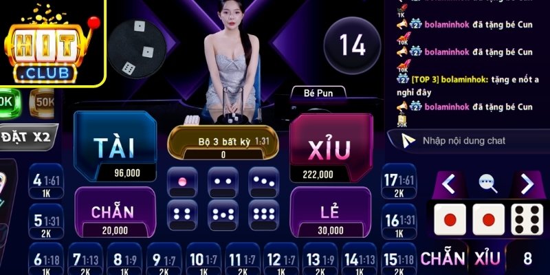 Khái niệm tài xỉu Hitclub